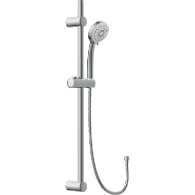 Душевой гарнитур CERSANIT VIBE (стойка) 3 режима шланг 150 металл